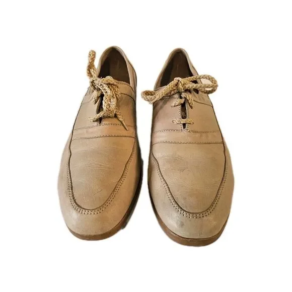 Sorrento Men's Shoes Size 10 Beige - Picture 4 of 9